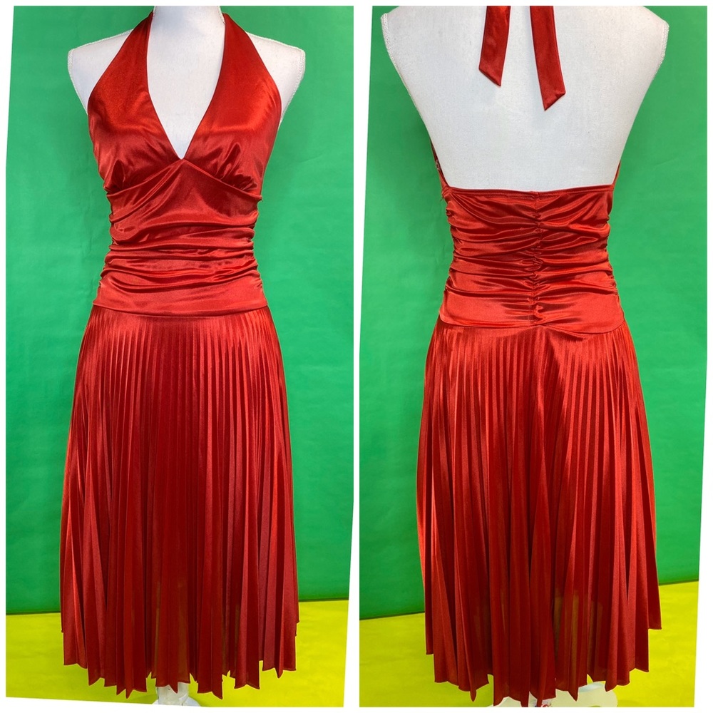 Red halter size 7/8 dress